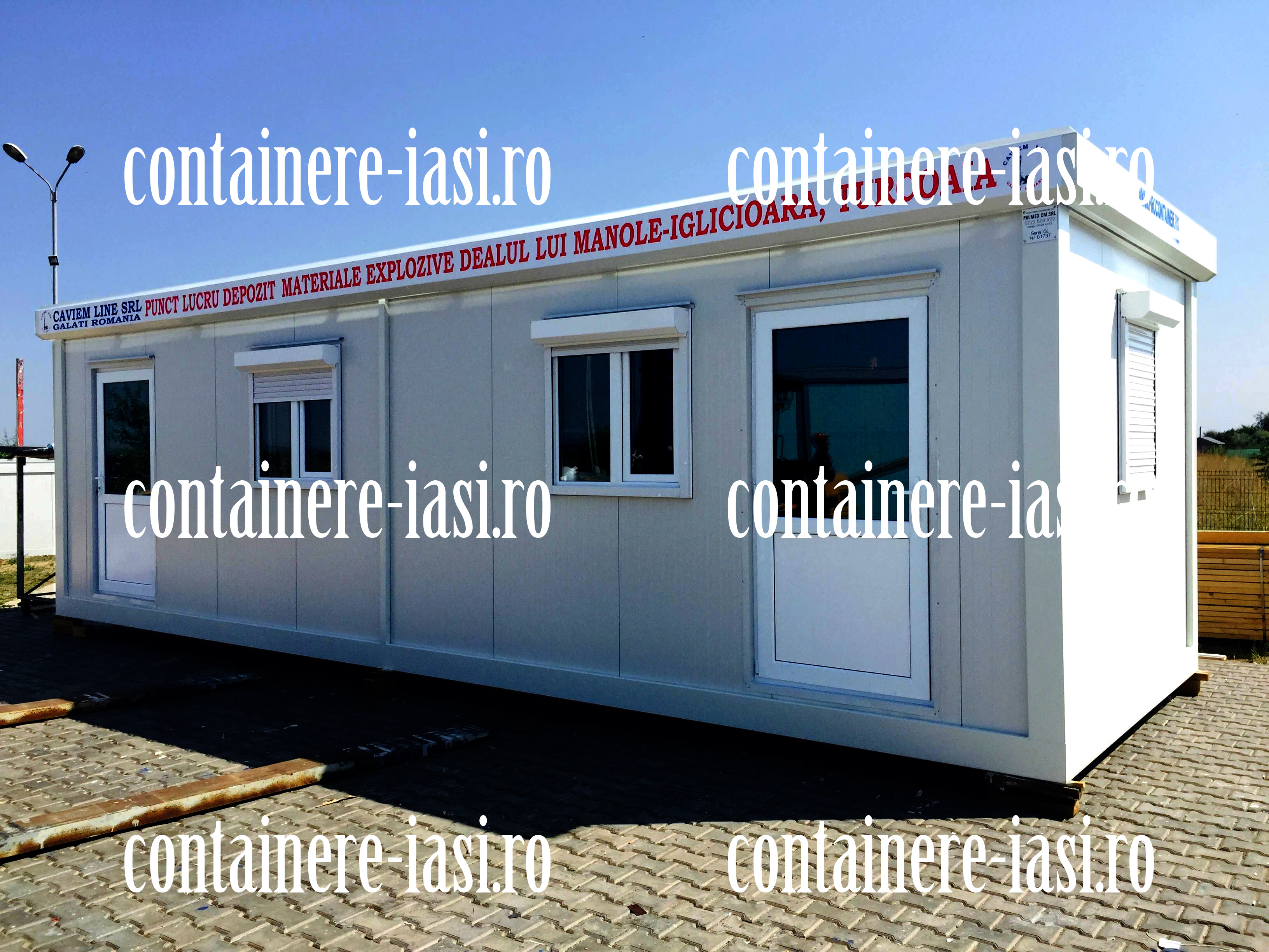 garaje pe structura metalica Iasi